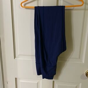 Lulu Lemon beautiful blue leggings.  Size 2 inseam 32 inches.
